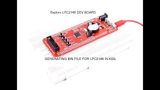 Generating BIN file for LPC2148