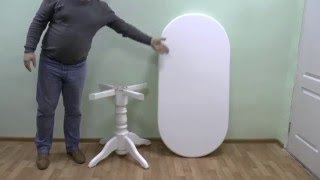 Сборка деревянного стола
