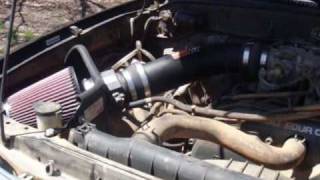K&N Cold Air Intake  Before and After Install. 1997 Toyota Tacoma