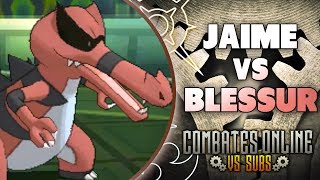 POKÉMON SOL & LUNA COMBATE ONLINE: JAIME vs BLESSUR, "KROOKODILE AUTOESTIMA"!