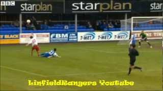 Irish Premiership: Dungannon Swifts 1 - 4 Linfield HIGHLIGHTS 9/2/13