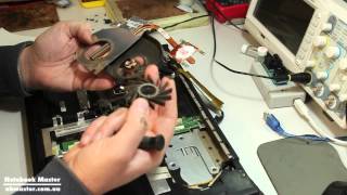 Мигает экран ноутбука - ремонт ноутбука Asus K51AC + полная разборка