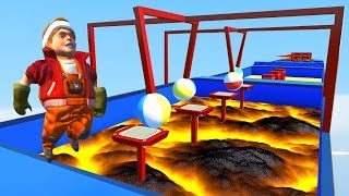 САМЫЙ СЛОЖНЫЙ ПАРКУР ПО ЛАВЕ С ЛОВУШКАМИ В SCRAP MECHANIC ( ПАРКУР )