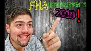 FHA's loan requirements 2018 [Updated]