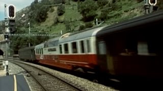 17. Juli 1984: Internationale Lötschberg-D-Züge, 2x mit TEE-Wagen (Frutigen, Blausee, Ausserberg)