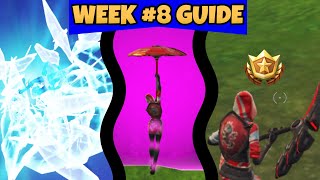 Fortnite Week 8 Challenges Guide | Wailing Woods Chests | Rift Spawn Locations | 3 Oversized Seats