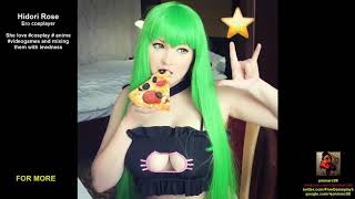 ❤ Hidori Rose ❤ Ero cosplayer ✔ PART #1