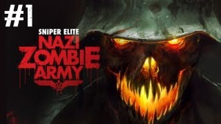 Sniper Elite: Nazi Zombie Army Walkthrough Part 1 -  Village of the Dead (DLC Gamplay)