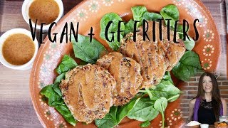 Vegan & Gluten-Free FRITTERS | Pea & Carrot | AV Cooking Show + Bloopers