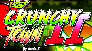 MANZANAS! ( ͡° ͜ʖ ͡°) Crunchy Town II by CastriX (Medium Demon) - Geometry Dash (2.1)