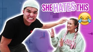 TAKING OFF MY GIRLFRIEND'S MAKE-UP!