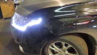 Тюнинг фар Mitsubishi Outlander