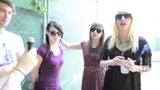 Boxx interview with White Lung at Pitchfork 2013