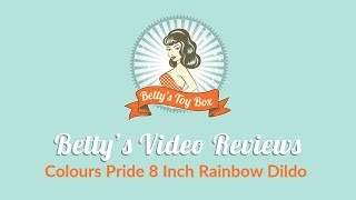 Colours Pride 8 Inch Dildo Video Review
