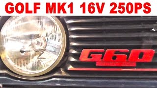 VW Golf Mk1 16V mit 250Ps - G Lader 16V Tuning