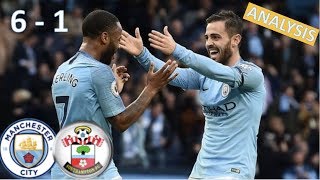 Sterling Strikes Again | Man City 6 - 1 Southampton