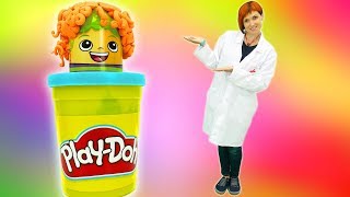 Веселая Школа с Машей Капуки Кануки - Видео для детей - Лечим бабочку