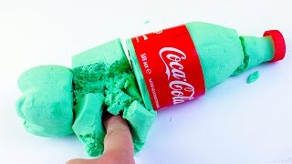КАК СДЕЛАТЬ КИНЕТИЧЕСКУЮ КОКА КОЛУ и ПОПУ Из кинетического песка