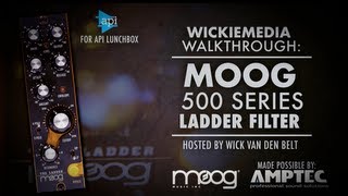 MOOG 500 series Ladder Filter (Complete Walkthrough)
