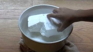 Пенопласт + Ацетон (химический эксперимент)