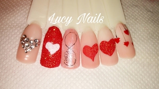 Nail art San Valentino pt. 1