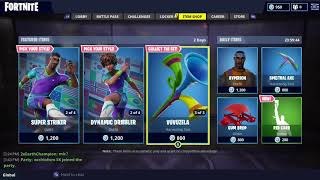 Fortnite item shop 6/14/18 NEW * RED CARD * EMOTE