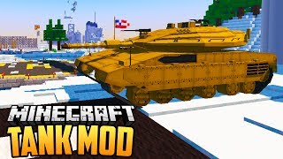 TANK MOD - Minecraft Mod Showcase