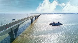 Cầu vượt biển Tân Vũ - Lạch Huyện | Cầu vượt biển dài nhất Việt Nam | Xây dựng Cầu Đường