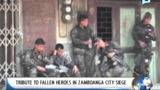 NewsLife: Tribute to fallen heroes in Zamboanga City siege || September 26, 2013