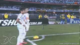 Neymar and Ganso (dribbling and passing) SANTOS 4X2 GUARANI // FINAL PAULISTA 2012