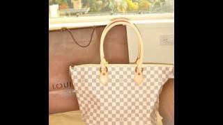 Purse Review 2: Louis Vuitton Damier Azur Saleya Handbag