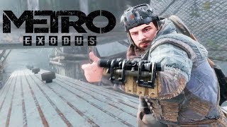 БЕСКРОВНЫЙ Захват Моста Фанатиков - METRO Exodus   Прохождение #5