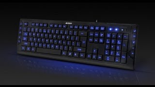 A4Tech KD-600L Клавиатура с подсветкой клавиш за 600р.
