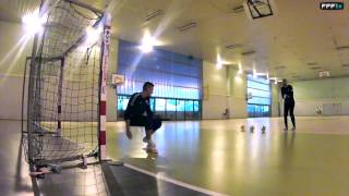 Futsal : les gardiens à l'entraînement !