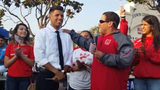 Olympian Boxer Carlos Balderas Day in Santa Maria, CA- VIDEO#1