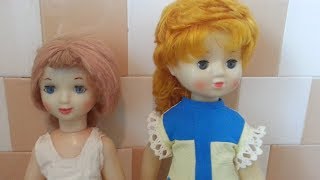 Подписчик прислал 2 Советские куклы.Оцениваю любые игрушки до 1990г.