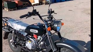Мотоцикл СКАУТ 3 PLUS VORTEX, фара с ближним и дальним светом, панель приборов, поворотники