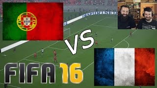 Portugal vs France | EURO 2016 | 10/7/16 - FIFA 16