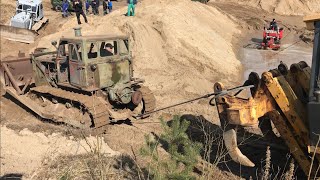 ЧТЗ Т-100 Сталинец застрял + D700 Bergung Rescue