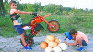 ПИТБАЙКОМ ПО ЯЙЦАМ!!!????