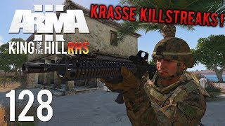 ARMA 3 - KING OF THE HILL (RHS) | #128 | KRASSE KILLSTREAKS! [60FPS] [Deutsch/HD+]