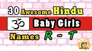 30 Hindu Baby Girl Names Start From 'R' to 'T' 2018, Hindu Baby Names 2018