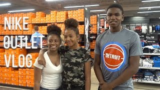 Nike Outlet Trip | Meeting A Subscriber!!! | LexiVee03