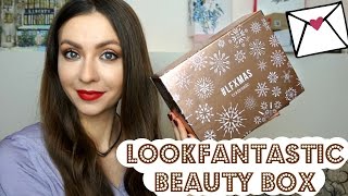 КОРОБОЧКА★ LOOKFANTASTIC Beauty BOX Декабрь ★ 2016 #LFXmas