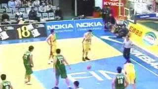 2004-05 SBL②例行賽│東森vs台啤 - 林志傑12分、陳世念火鍋、王建惟補灌