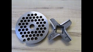 Как заточить нож на мясорубку  своими руками [ How to sharpen knives for meat grinder ]