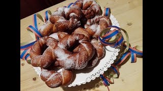 Ciambelle di carnevale senza patate