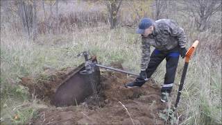 Копаем металлолом на заброшенной ферме. Удачный коп