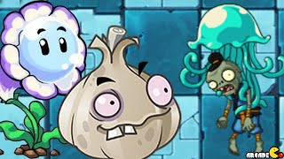 Plants vs Zombies 2 Online - New World East Sea Dragon Palace Garlic Returned!