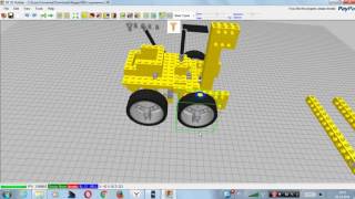 набор Lego Technic №950 ч.2